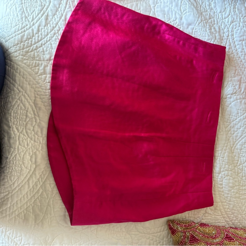 Vibrant Pink Mini Skirt